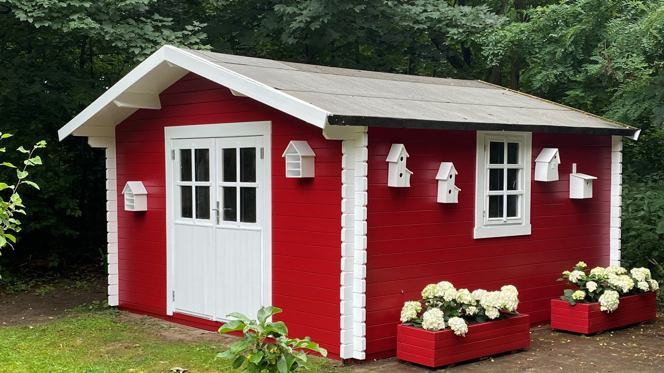 Auf dem Bild sieht man das neue Schweden Haus am AWO Seniorenzentrum Moers-Schwafheim.