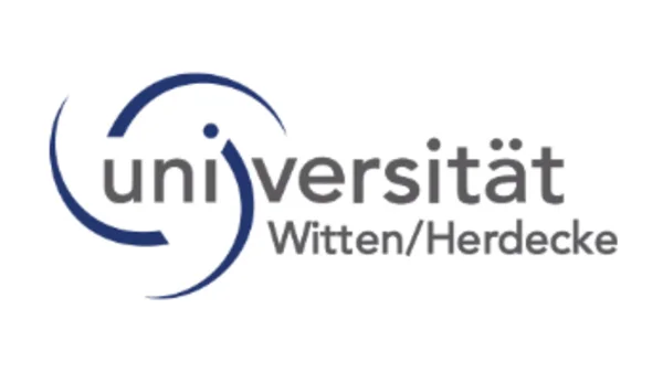Das Foto zeigt das Logo der Uni