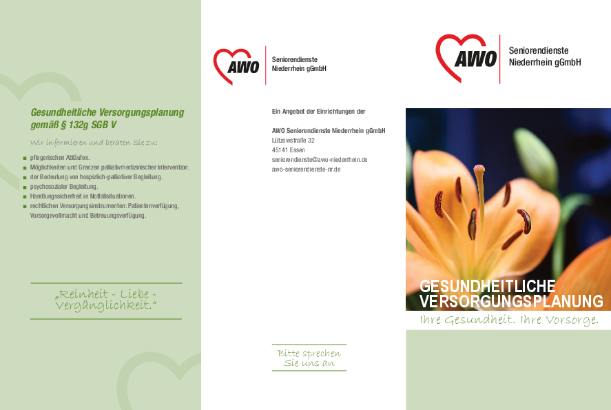 Flyer-Gesundheitliche Vorsorgeplanung