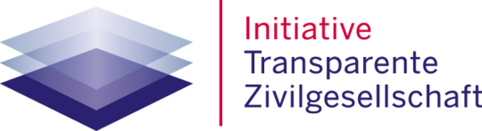 Das Foto zeigt das Logo der Initiative Transparente Zivilgesellschaft