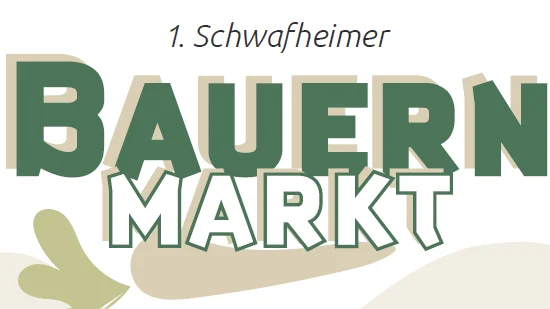 Das Bild zeigt das Logo des ersten Schwafheimer Bauernmarktes