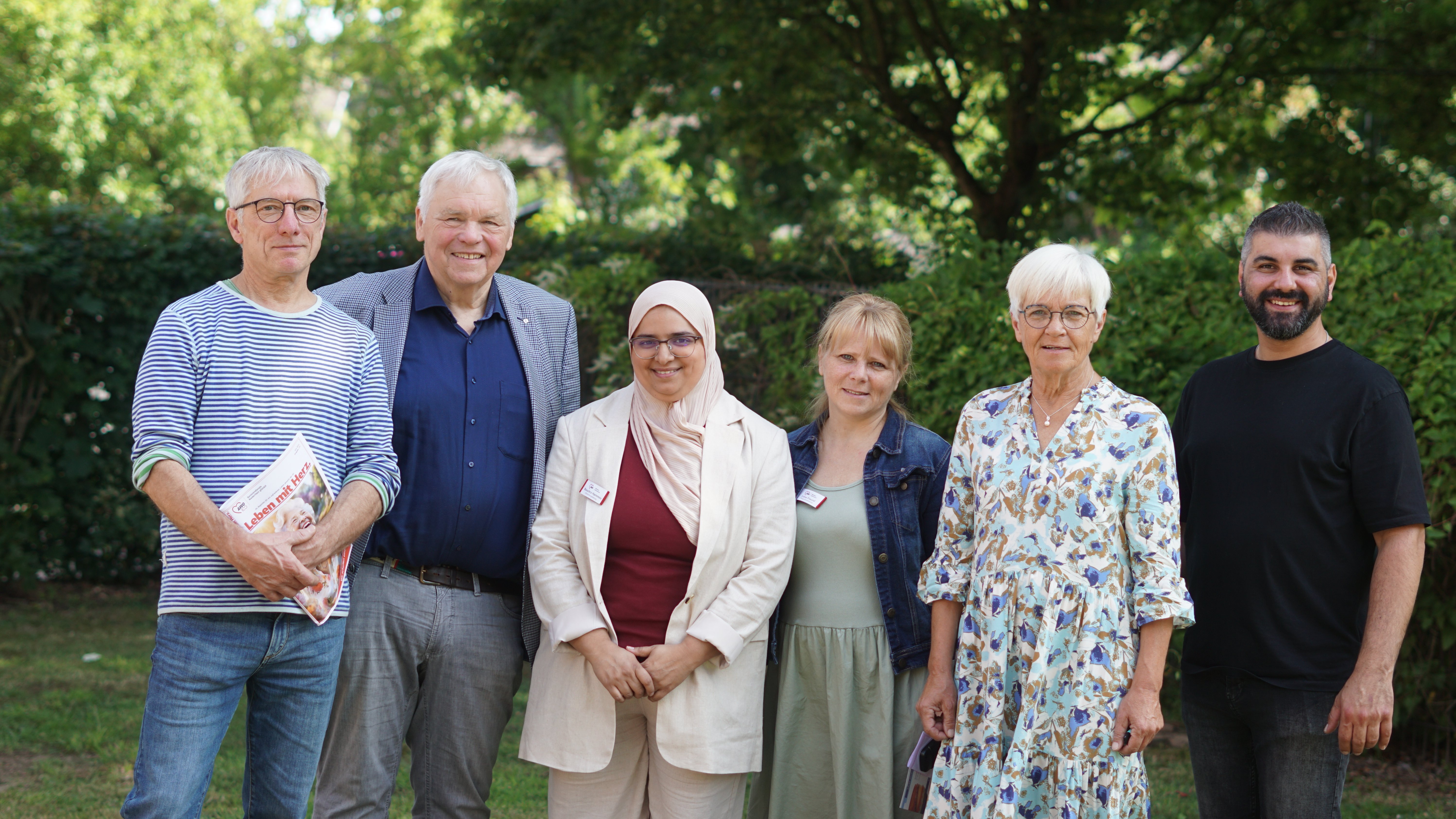 Das Bild zeigt alle Beteiligten Personen an diesem Projekt.