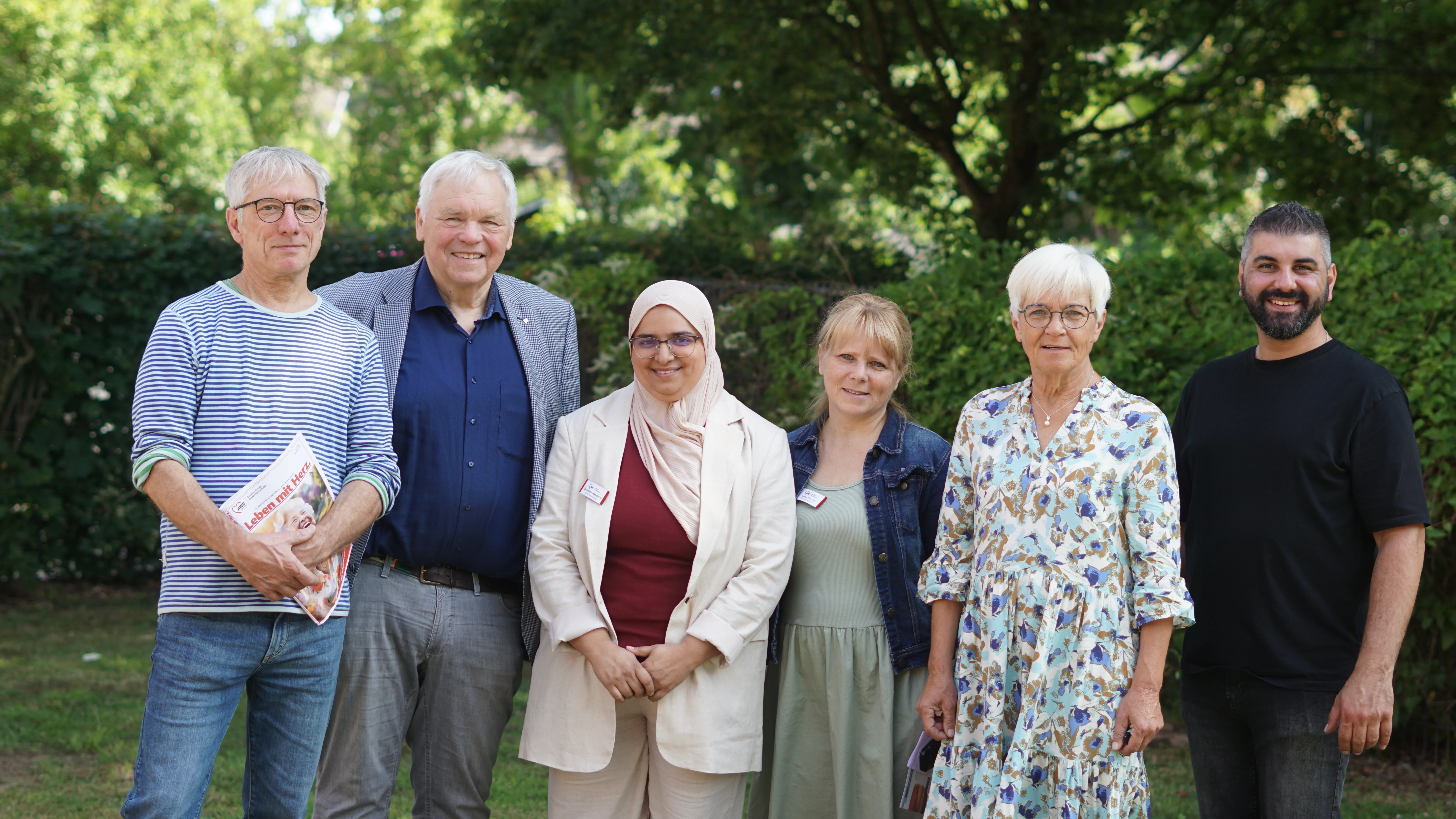 Das Bild zeigt alle Beteiligten Personen an diesem Projekt.