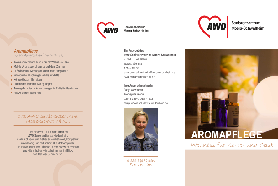 Flyer-Aromasprechstunde
